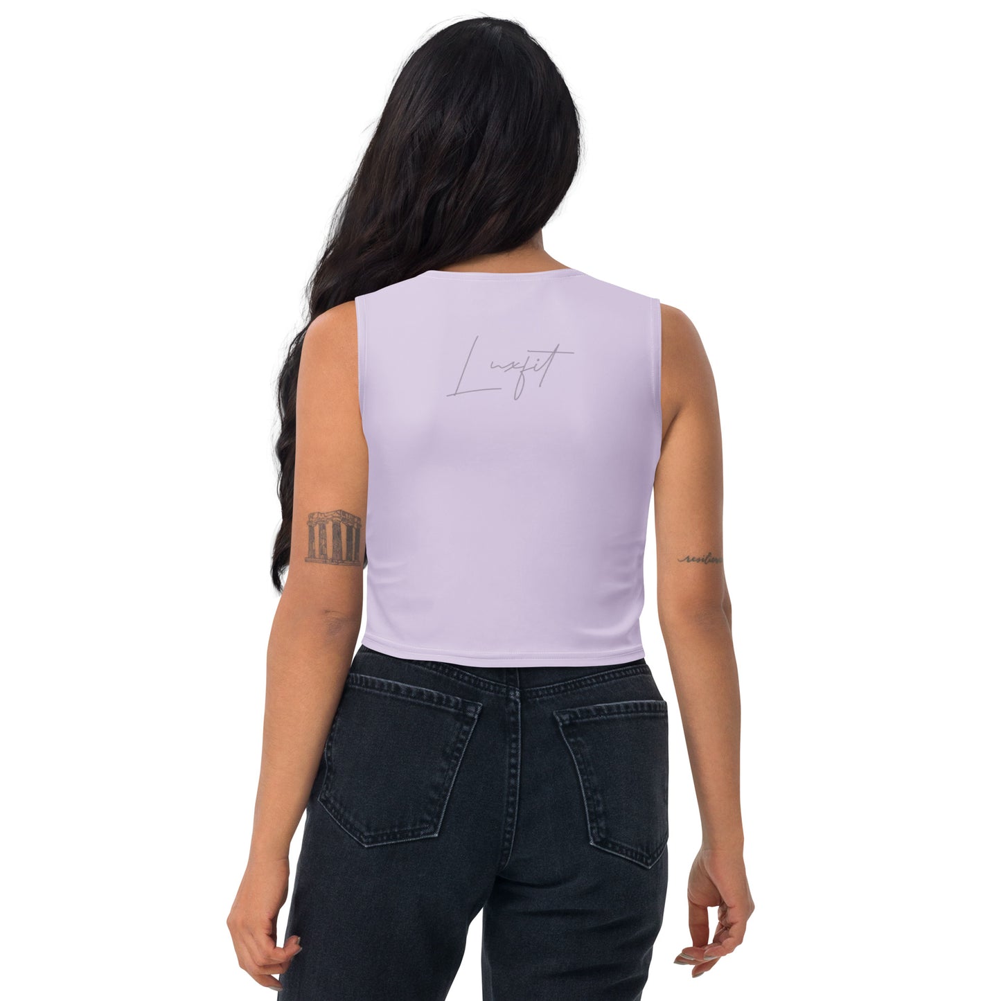 Crop-top sans manche