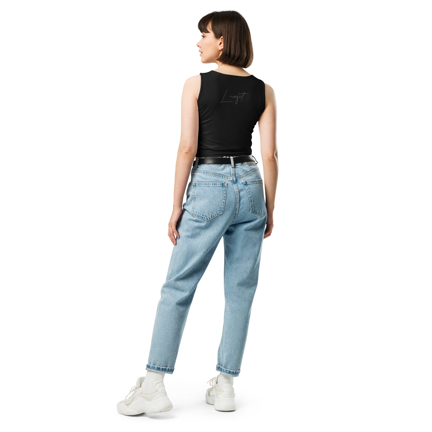 Crop-top sans manche