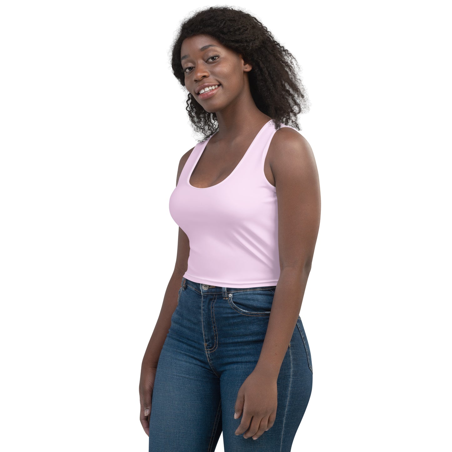 Crop-top sans manche